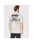 adidas Tricou Adventure Mountain Back HK5009 Gri Relaxed Fit - Pled.ro