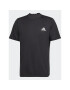 adidas Tricou AEROREADY Designed for Movement T-Shirt HF7214 Negru Regular Fit - Pled.ro