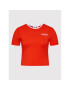 adidas Tricou Binding Details HL6570 Roșu Slim Fit - Pled.ro