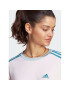 adidas Tricou Essentials 3-Stripes IM0364 Roz Loose Fit - Pled.ro