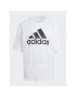 adidas Tricou Essentials Big Logo Boyfriend T-Shirt HR4930 Alb Loose Fit - Pled.ro