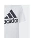 adidas Tricou Essentials Big Logo Cotton T-Shirt IB1670 Alb Regular Fit - Pled.ro