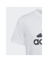 adidas Tricou Essentials Big Logo Cotton T-Shirt IB1670 Alb Regular Fit - Pled.ro