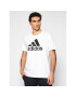 adidas Tricou Essentials Big Logo GK9121 Alb Regular Fit - Pled.ro