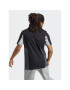 adidas Tricou Essentials Colourblock T-Shirt IC3681 Negru Regular Fit - Pled.ro