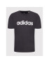 adidas Tricou Essentials Embroidered Linear Logo GL0057 Negru Regular Fit - Pled.ro