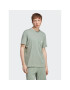 adidas Tricou Essentials+ Made With Hemp T-Shirt HR2955 Verde Regular Fit - Pled.ro