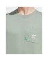 adidas Tricou Essentials+ Made With Hemp T-Shirt HR2955 Verde Regular Fit - Pled.ro