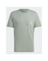 adidas Tricou Essentials+ Made With Hemp T-Shirt HR2955 Verde Regular Fit - Pled.ro