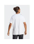 adidas Tricou Essentials Single Jersey 3-Stripes T-Shirt IC9336 Alb Regular Fit - Pled.ro