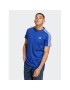 adidas Tricou Essentials Single Jersey 3-Stripes T-Shirt IC9338 Albastru Regular Fit - Pled.ro