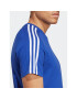 adidas Tricou Essentials Single Jersey 3-Stripes T-Shirt IC9338 Albastru Regular Fit - Pled.ro