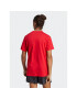 adidas Tricou Essentials Single Jersey 3-Stripes T-Shirt IC9339 Roșu Regular Fit - Pled.ro