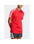 adidas Tricou Essentials Single Jersey 3-Stripes T-Shirt IC9339 Roșu Regular Fit - Pled.ro