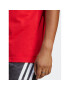 adidas Tricou Essentials Single Jersey 3-Stripes T-Shirt IC9339 Roșu Regular Fit - Pled.ro