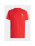 adidas Tricou Essentials Single Jersey 3-Stripes T-Shirt IC9339 Roșu Regular Fit - Pled.ro