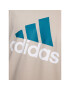 adidas Tricou Essentials Single Jersey Big Logo T-Shirt IJ8575 Bej Regular Fit - Pled.ro