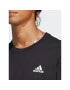 adidas Tricou Essentials Single Jersey Embroidered Small Logo T-Shirt IC9282 Negru Regular Fit - Pled.ro