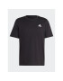 adidas Tricou Essentials Single Jersey Embroidered Small Logo T-Shirt IC9282 Negru Regular Fit - Pled.ro