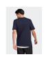 adidas Tricou Essentials Single Jersey Linear Embroidered Logo T-Shirt IC9275 Albastru Regular Fit - Pled.ro