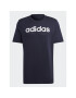 adidas Tricou Essentials Single Jersey Linear Embroidered Logo T-Shirt IC9275 Albastru Regular Fit - Pled.ro