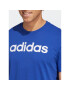 adidas Tricou Essentials Single Jersey Linear Embroidered Logo T-Shirt IC9279 Albastru Regular Fit - Pled.ro