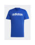 adidas Tricou Essentials Single Jersey Linear Embroidered Logo T-Shirt IC9279 Albastru Regular Fit - Pled.ro