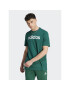 adidas Tricou Essentials Single Jersey Linear Embroidered Logo T-Shirt IJ8658 Verde Regular Fit - Pled.ro