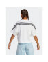 adidas Tricou Future Icons 3-Stripes T-Shirt IB8517 Alb Loose Fit - Pled.ro