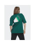 adidas Tricou Future Icons Graphic Boyfriend T-Shirt H49639 Verde Loose Fit - Pled.ro