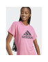 adidas Tricou Future Icons Winners 3.0 IM2417 Roz Regular Fit - Pled.ro