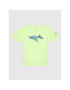 adidas Tricou Graphic Stoked Beach HE6907 Verde Regular Fit - Pled.ro