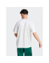 adidas Tricou HY1285 Alb Loose Fit - Pled.ro