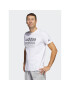 adidas Tricou Multi Linear Sportswear Graphic T-Shirt (Short Sleeve) HS2522 Alb Regular Fit - Pled.ro