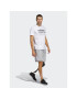 adidas Tricou Multi Linear Sportswear Graphic T-Shirt (Short Sleeve) HS2522 Alb Regular Fit - Pled.ro