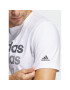 adidas Tricou Multi Linear Sportswear Graphic T-Shirt (Short Sleeve) HS2522 Alb Regular Fit - Pled.ro