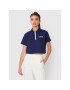 adidas Tricou polo Crop HL6572 Bleumarin Relaxed Fit - Pled.ro