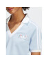 adidas Tricou polo Crop Polo Shirt IP3756 Albastru - Pled.ro