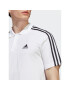 adidas Tricou polo Essentials Piqué Embroidered Small Logo 3-Stripes Polo Shirt IC9312 Alb Regular Fit - Pled.ro