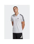 adidas Tricou polo Train Essentials Piqué 3-Stripes Training Polo Shirt IB8109 Alb Regular Fit - Pled.ro