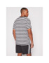 adidas Tricou Stripy GK9137 Negru Regular Fit - Pled.ro