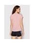 adidas Tricou tehnic 3-Stripes HB6281 Roz Regular Fit - Pled.ro