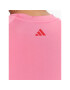 adidas Tricou tehnic BLUV Print Performance IL9578 Roz Loose Fit - Pled.ro