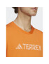 adidas Tricou Terrex Classic Logo T-Shirt HY1694 Portocaliu Regular Fit - Pled.ro