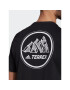 adidas Tricou Terrex Mountain Graphic T-Shirt GP0019 Negru Regular Fit - Pled.ro