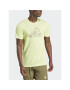 adidas Tricou Train Essentials Seasonal Training Graphic IJ9602 Galben Regular Fit - Pled.ro