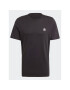 adidas Tricou Trefoil Essentials IA4873 Negru Regular Fit - Pled.ro