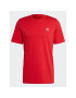 adidas Tricou Trefoil Essentials T-Shirt IA4869 Roșu Regular Fit - Pled.ro