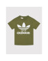 adidas Tricou Trefoil HD2005 Verde Regular Fit - Pled.ro