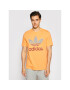 adidas Tricou Trefoil Ombré GN3651 Portocaliu Regular Fit - Pled.ro